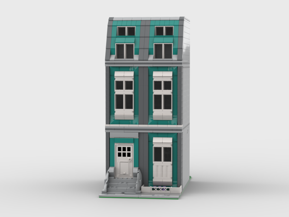 Lego Modular Townhouse Facade