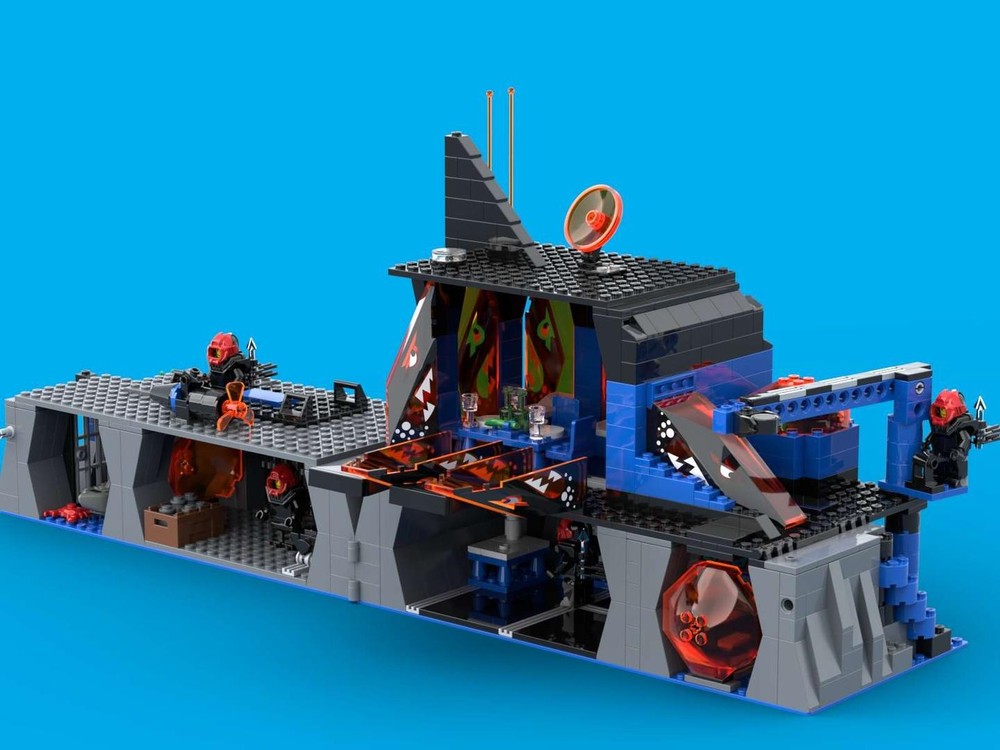 Lego Aquashark's Big Crystal Cave