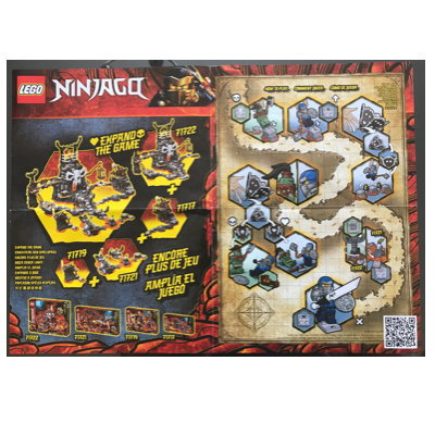 Lego Game Board, Ninjago: Master of the Mountain / [No Color/Any Color]