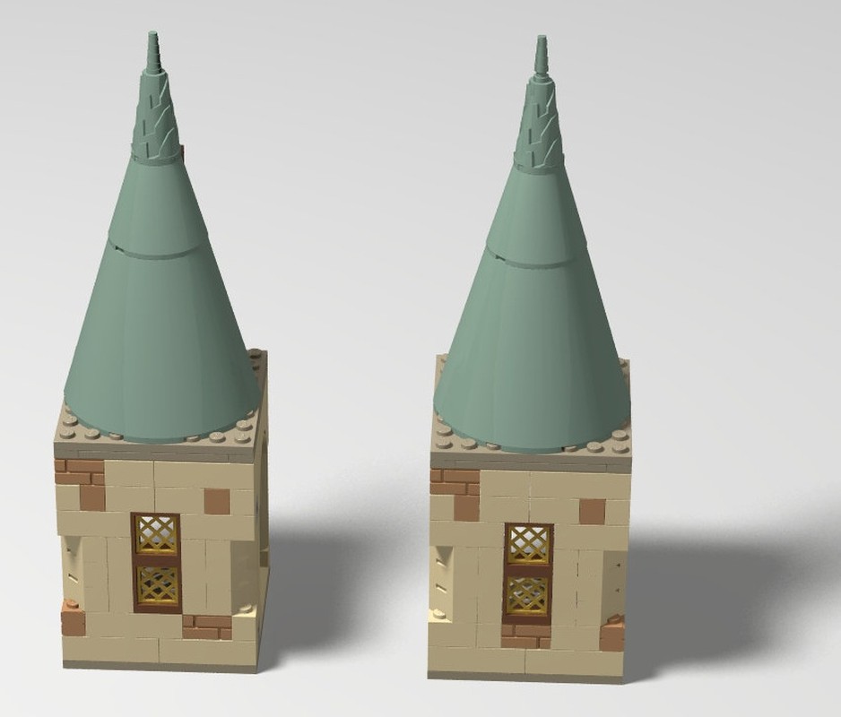 Lego modular side entrance part 2