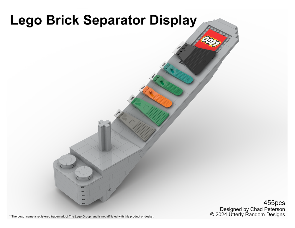 Lego Giant Brick Separator Display