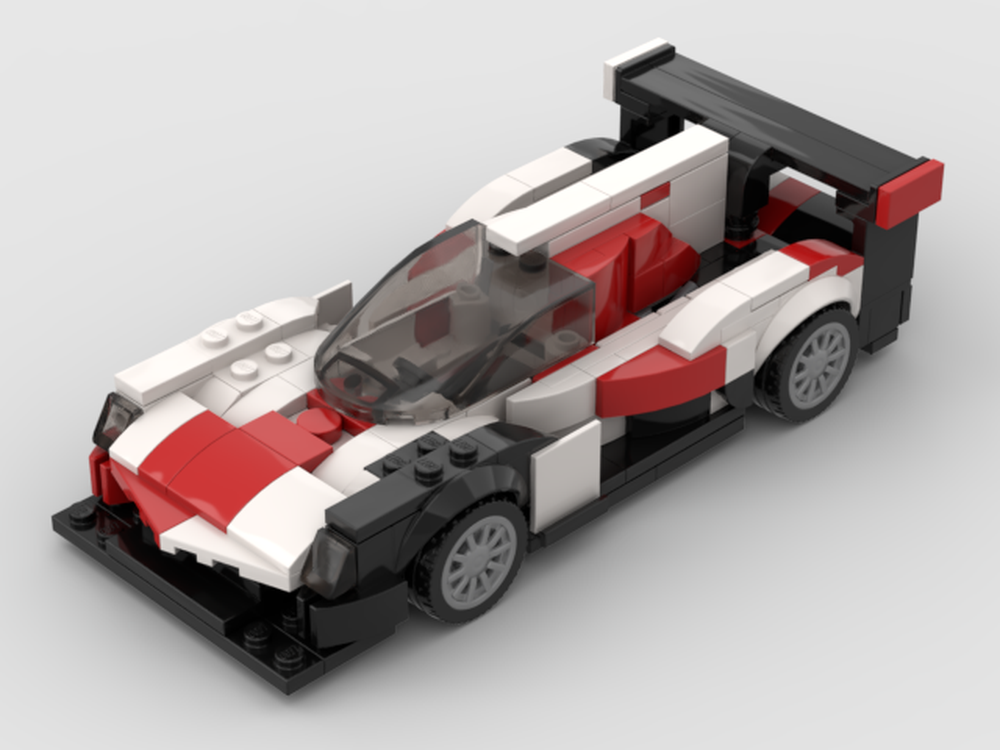 Lego Toyota gr010 Le Mans Car