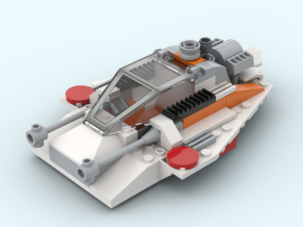 Lego Reverse Hull Speeder