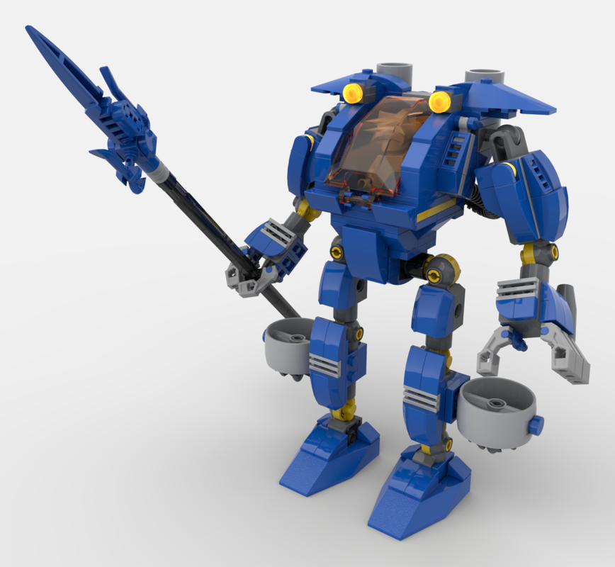 Lego EXO-FORCE Deep Sea: Azure Trident