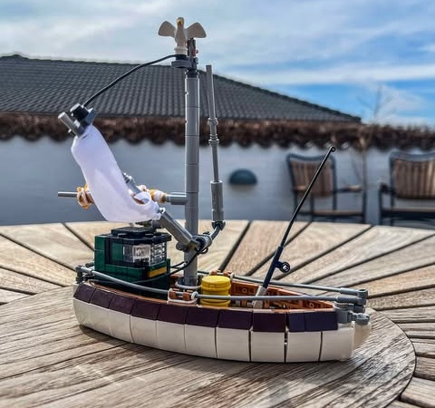 Lego Fishing boat / Sailboat