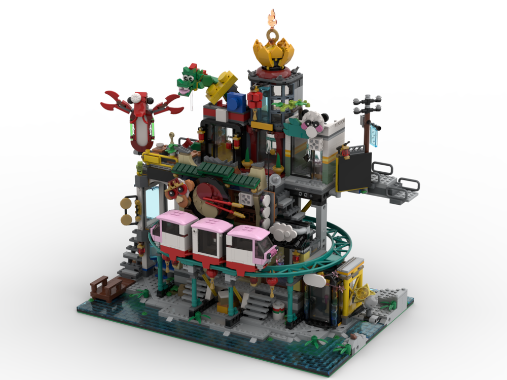 Lego City of Lanterns Platform