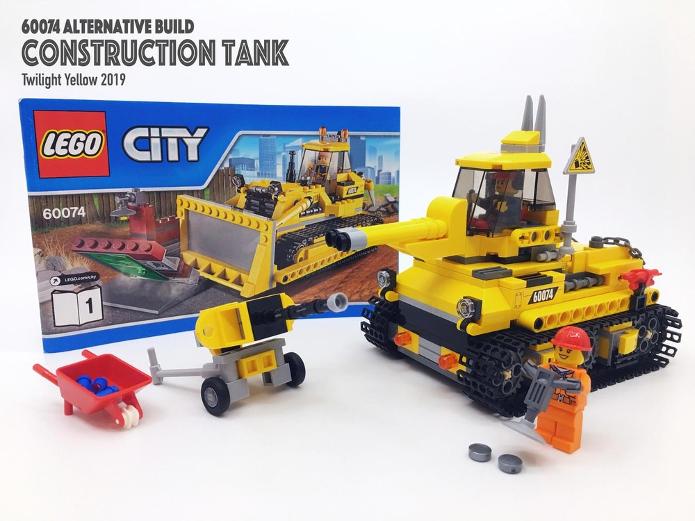 Lego Construction Tank (60074)