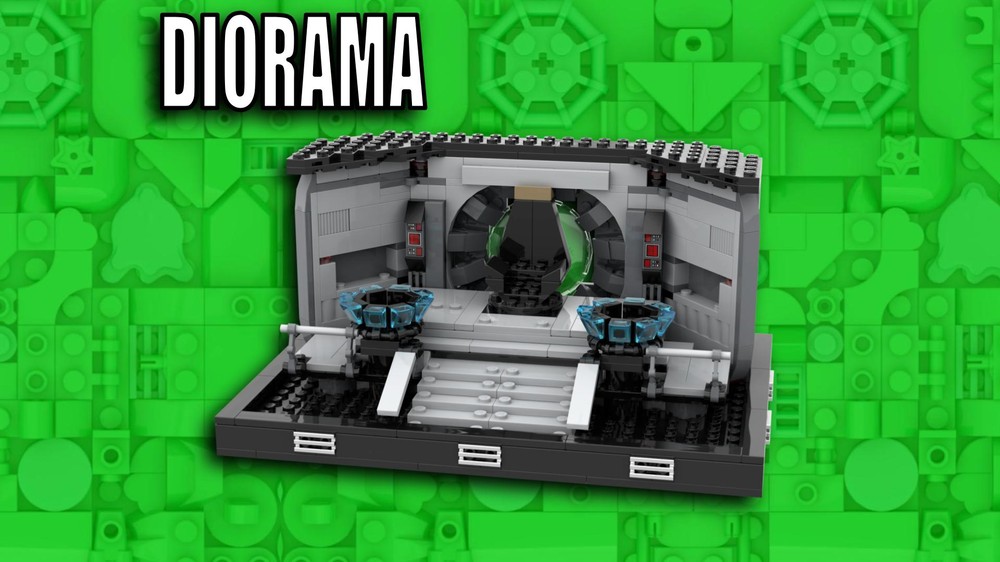 Lego Throne Room Duel Diorama [Base instructions FREE in description]