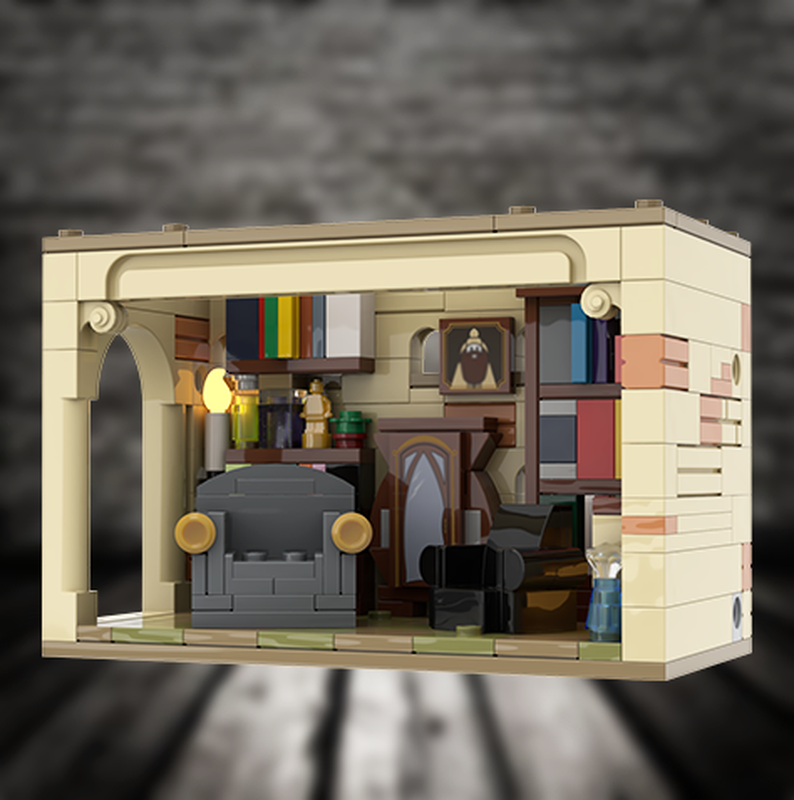 Lego MOC - HP Modular - Staff Room