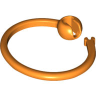 Lego Attachment Ring (DOTS) / Orange