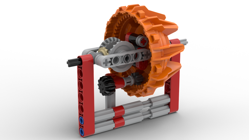 Lego "Tunnel Bore" Custom Differential