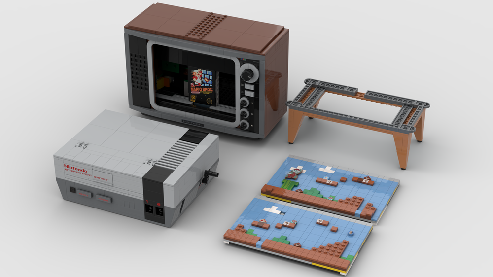 Lego NESwitch - Nintendo Switch Stand - NES Alternate Build