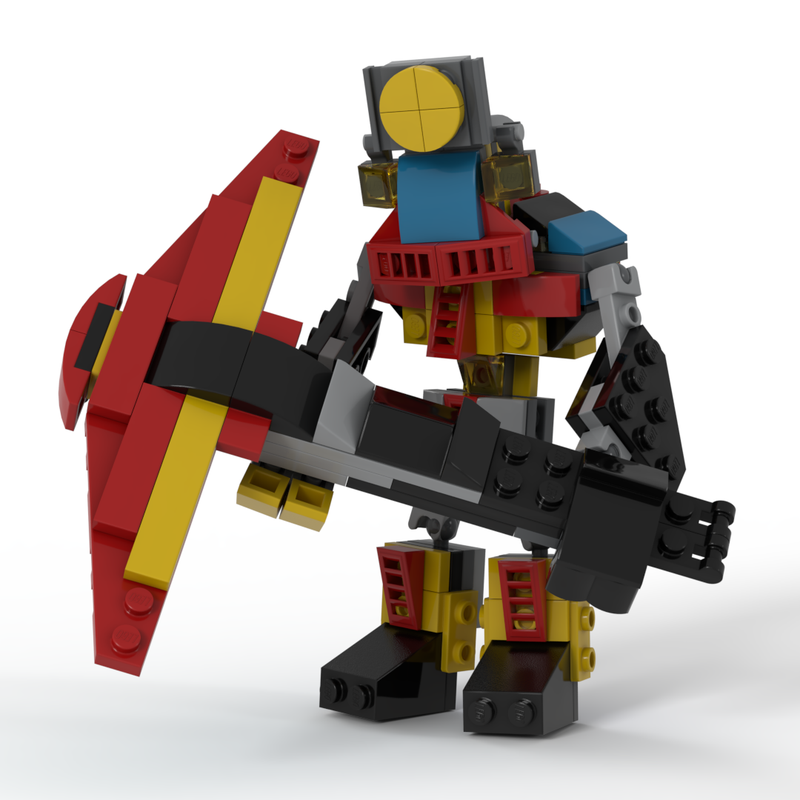 Lego Old Robotic Miner