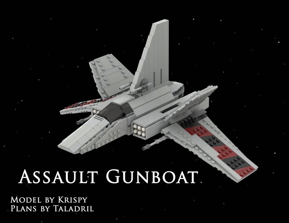 Lego Alpha-class Xg-1 Star Wing (Assault Gunboat)