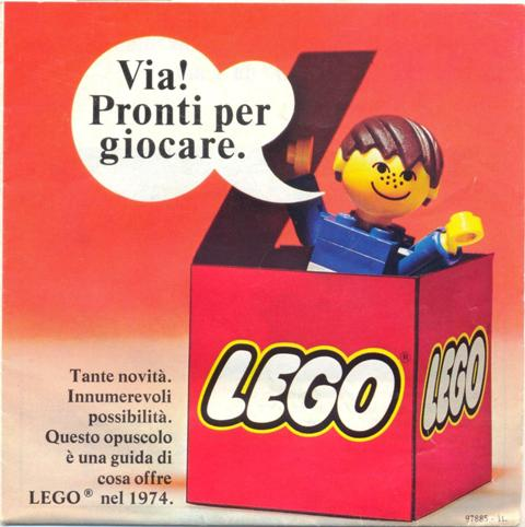 Lego 1974 Medium Italian Foldout (97885-It.)