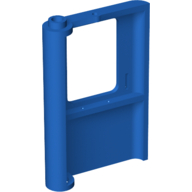 Lego Door 1 x 4 x 5 Train Right / Blue
