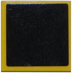 Lego Tile 2 x 2 with Black Square Pattern (Sticker) - Set 75870