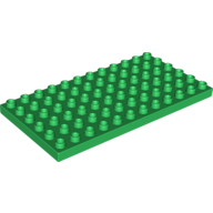 Lego Duplo Plate 6 x 12 / Green