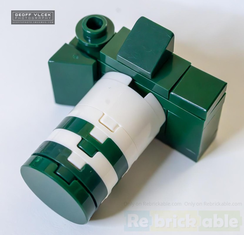 Lego Pocket Size Mirrorless SLR (dark green)