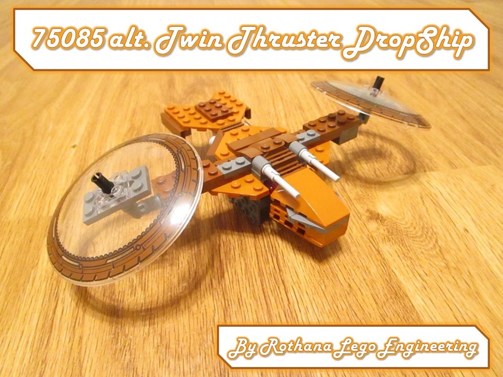 Lego 75085 alt. Twin Thruster DropShip