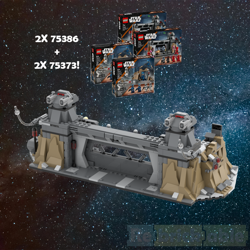 Lego 2X 75386 + 2X 75373 Dual Double build