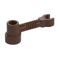 Lego Bar 1 x 3 [Clip / Anti-Stud] / Brown