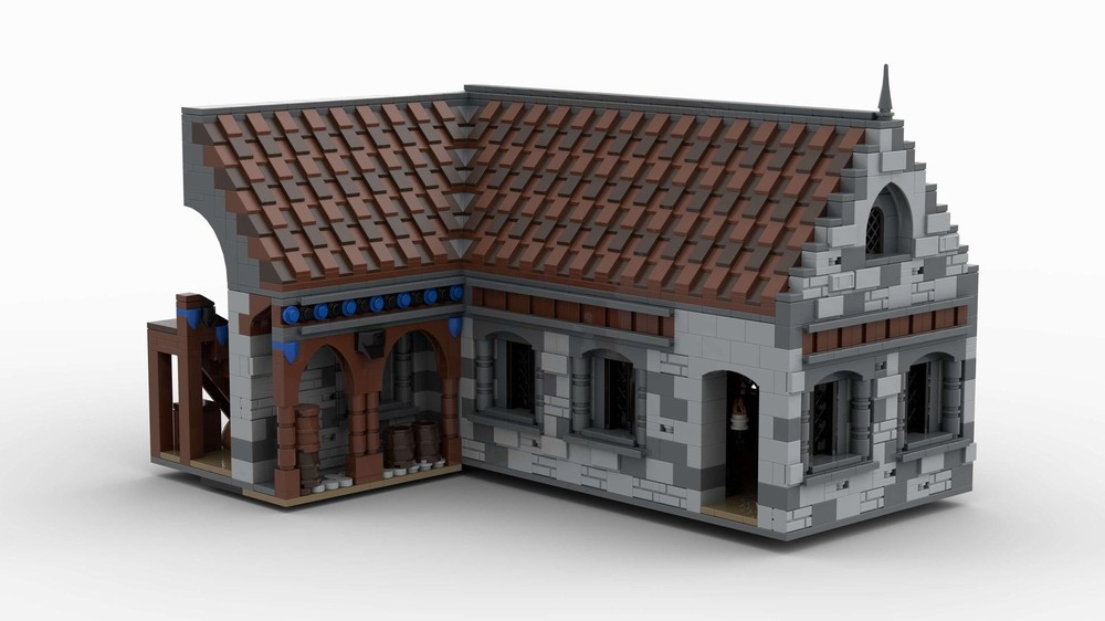 Lego H09 Barracks/Kaserna 1 for my medieval castle