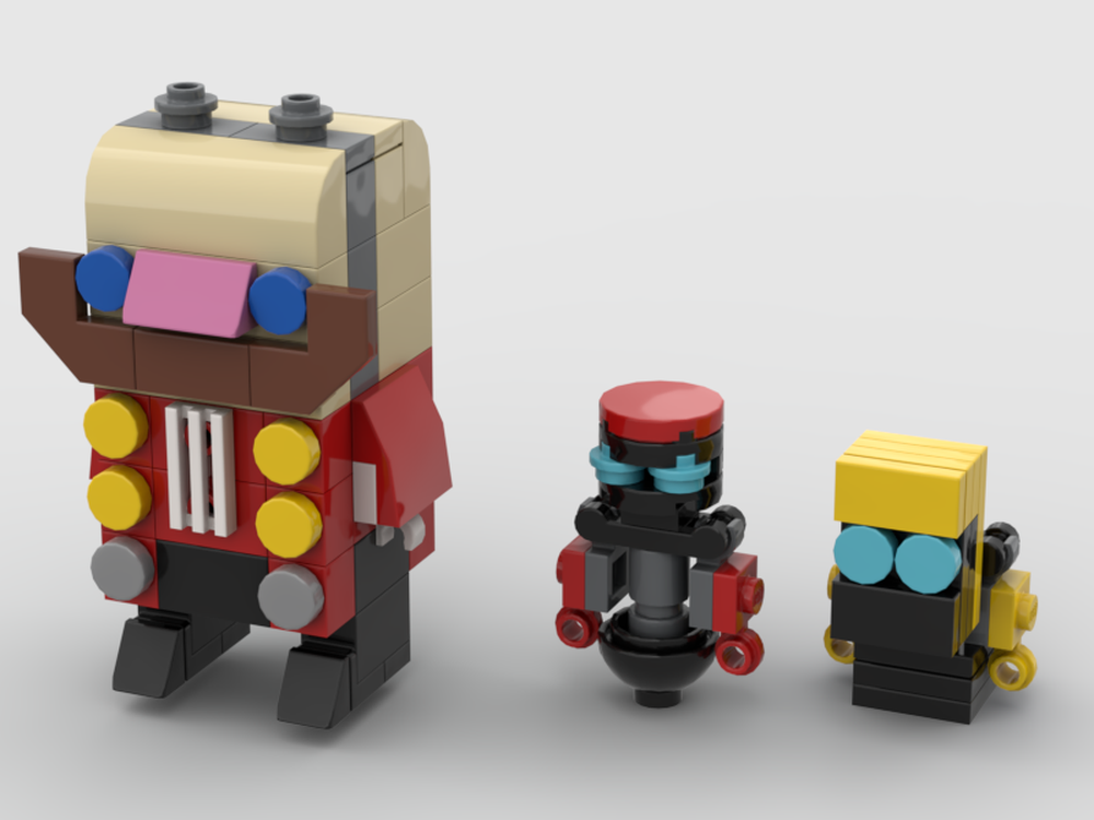 Lego Eggman, Orbot and Cubot