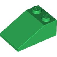Lego Brick Sloped 33° 3 x 2 / Green