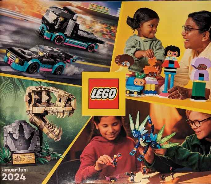 Lego 2024 Large German / Austrian January - June (DE/A f/B.R. - 6488826, DE-A - 6488838, 6488840, 6488842)