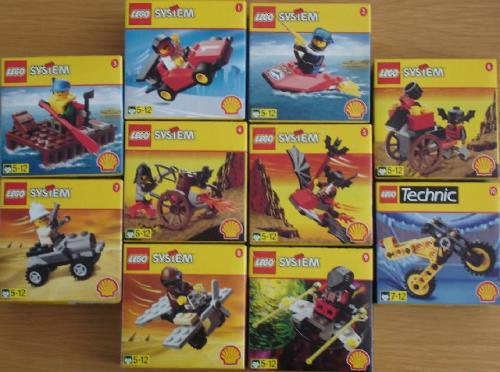 Lego Shell Town 1998 Promotional (complete set)