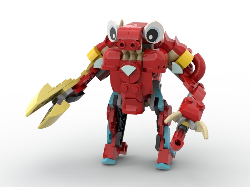 Lego Red Dragon Mech Suit 2