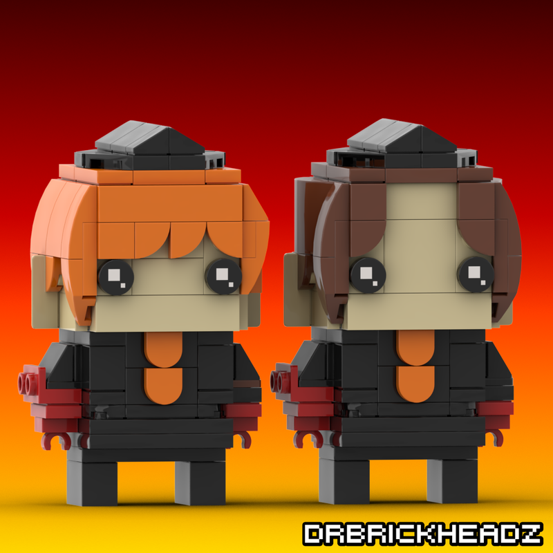 Lego Juni + Juli (Street Fighter Alpha) Brickheadz