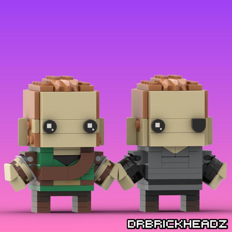 Lego Stabbington Brothers (Tangled) Brickheadz