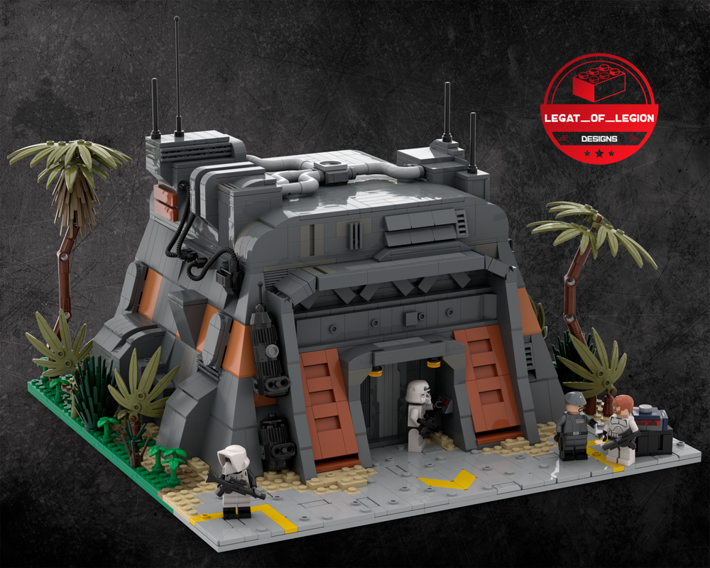 Lego SW Bunker/Barracks On Scarif