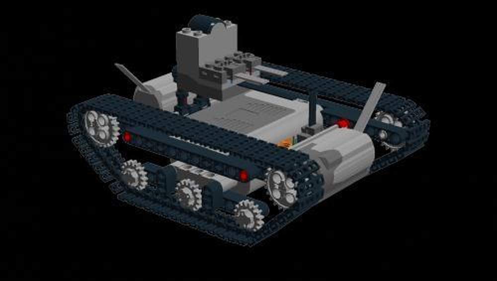 Lego Tank Chassis (simplified)
