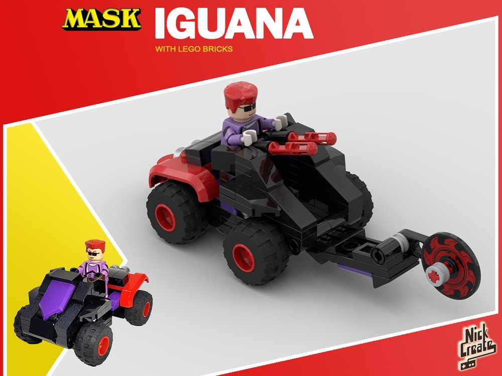 Lego M.A.S.K. Iguana