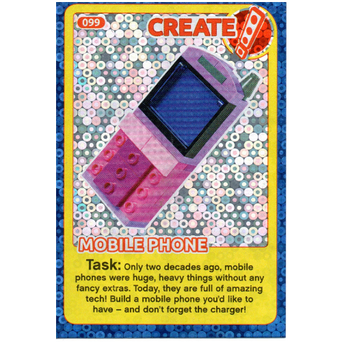Lego Trading Card, Create the World Incredible Inventions - Mobile Phone (Foil) / [No Color/Any Color]