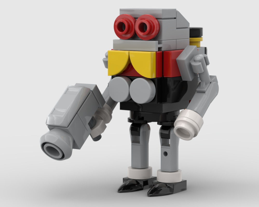 Lego Eggrobo (Minifig Scale)