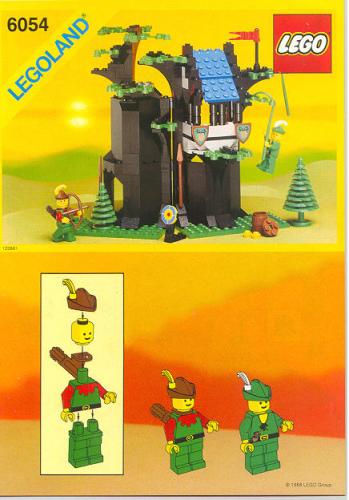 Lego Forestmen's Hideout