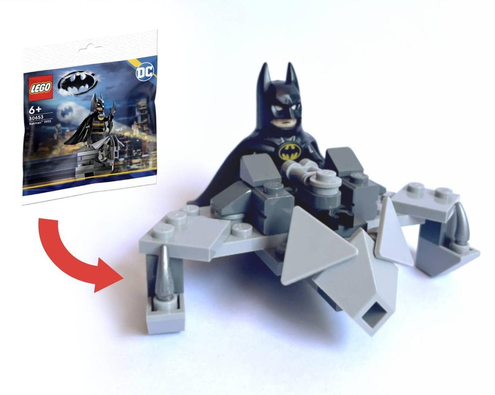 Lego Bat-Scuttler Alt-Build Batman 1992 Polybag 30653