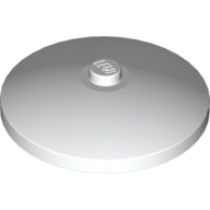 Lego Dish 4 x 4 Inverted [Radar] / White