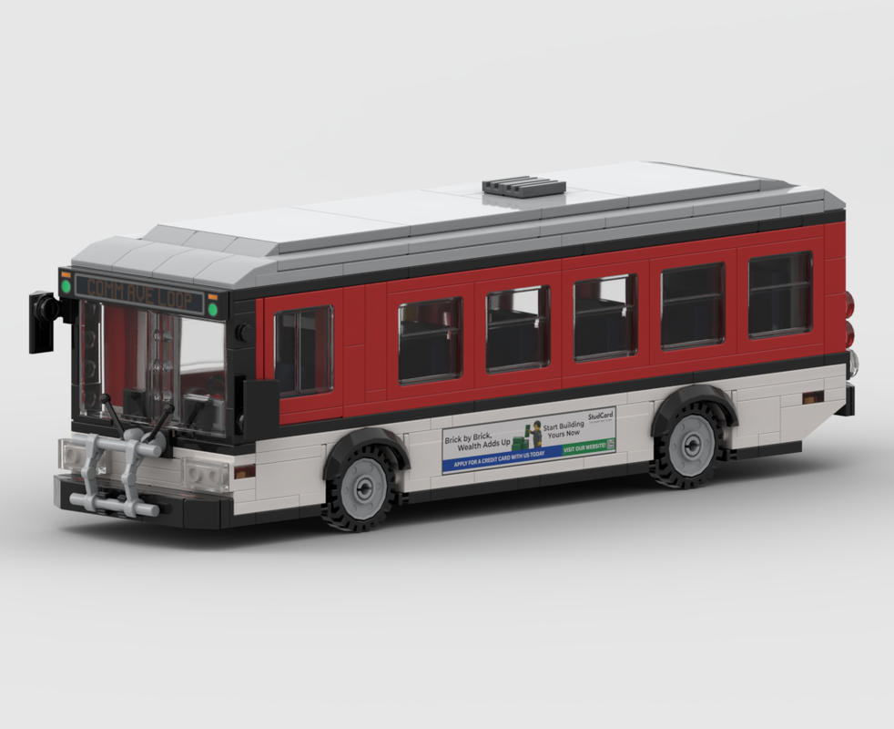 Lego Intercity University Public Bus