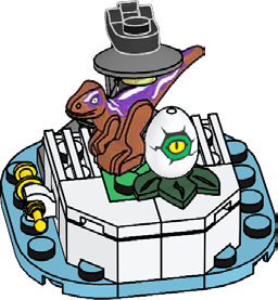 Lego Raptor and Laboratory