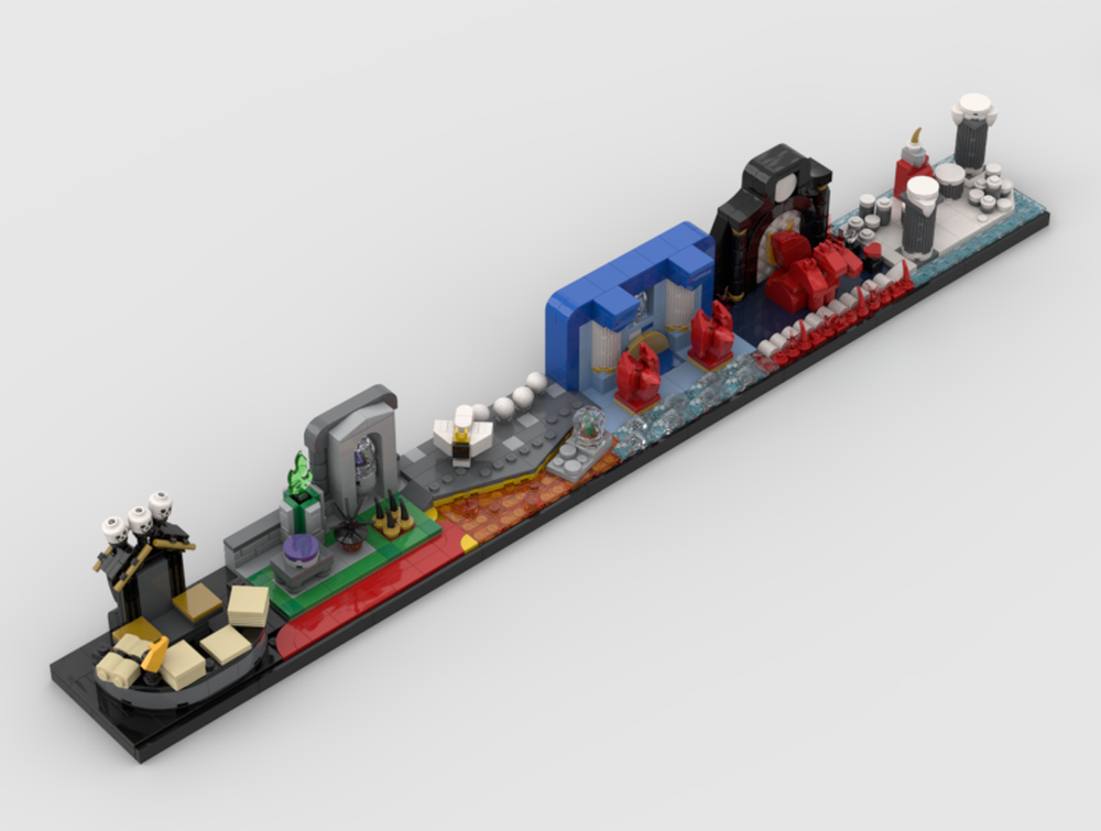 Lego Hades Diorama