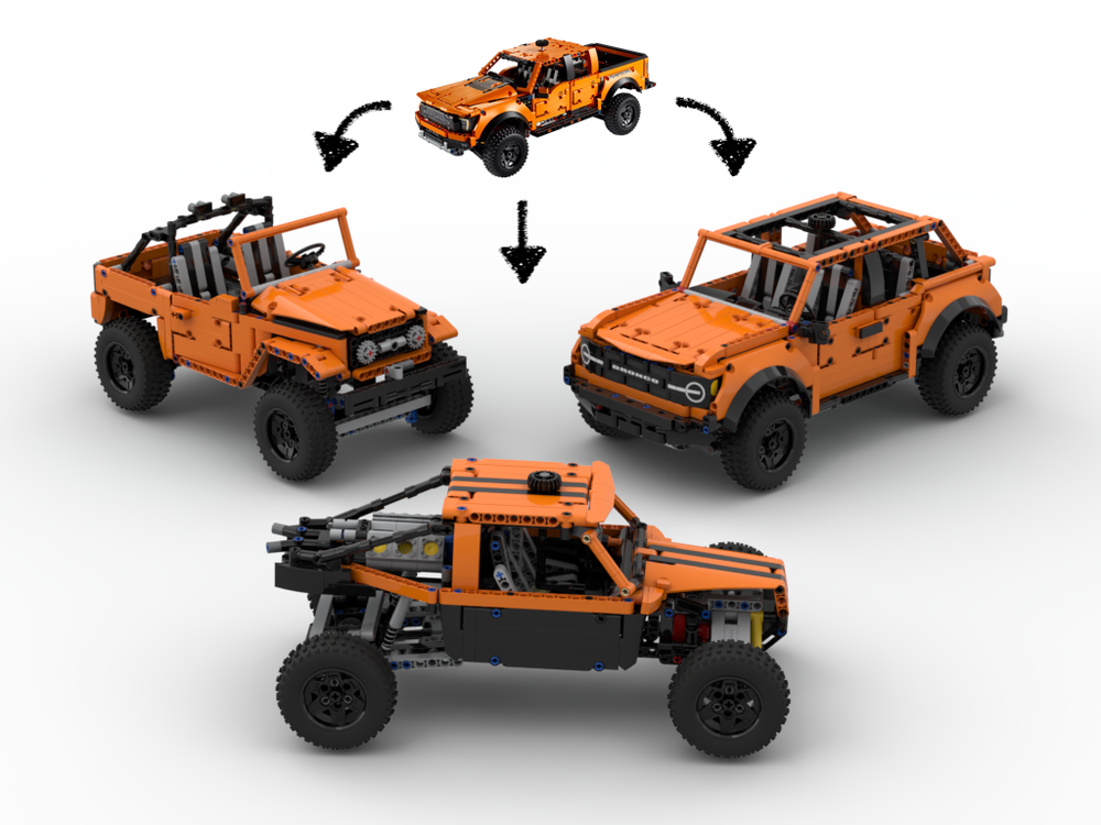 Lego 3-in-1 42126 C model pack