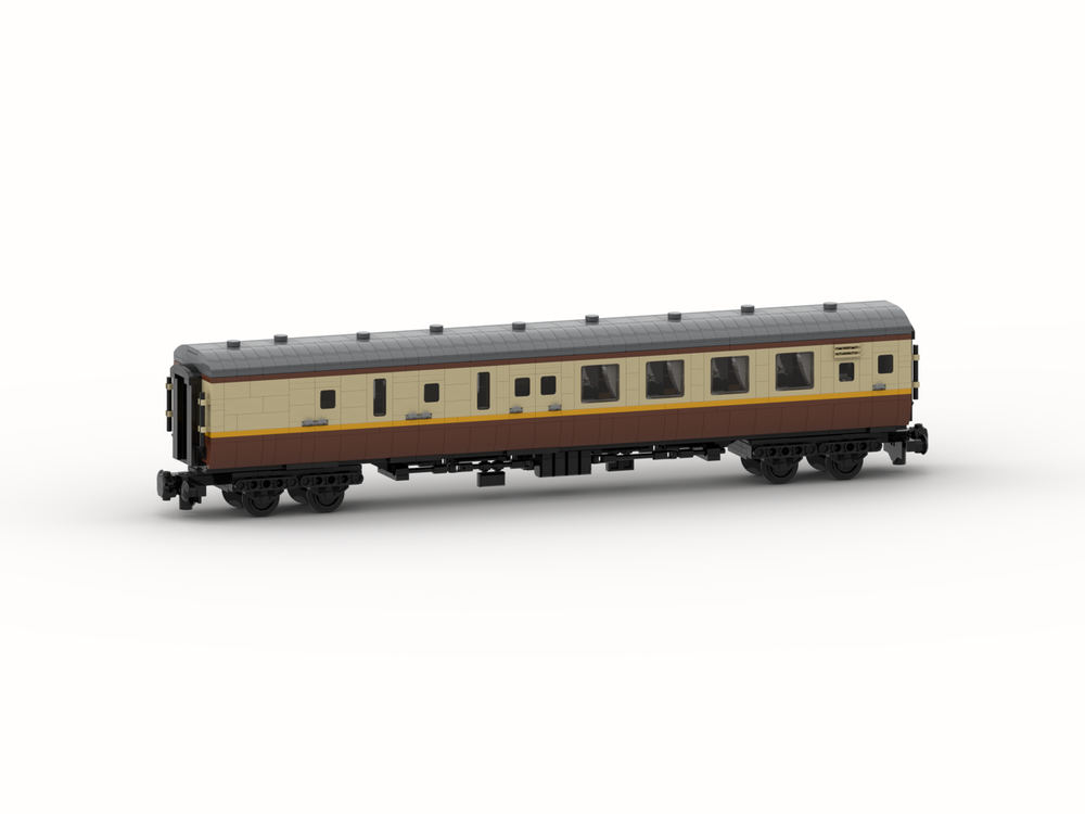 Lego British Railways Mk.1 Baggage Wagon (8w)