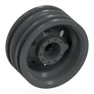 Lego Wheel 30 x 14 / Dark Bluish Gray