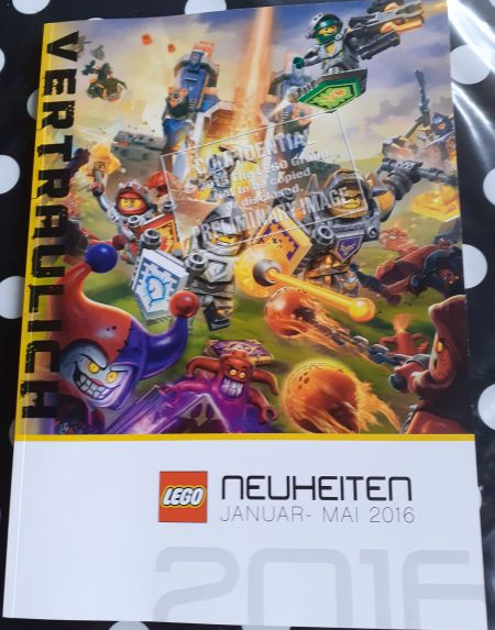 Lego 2016 Dealer Large German Novelties January - May