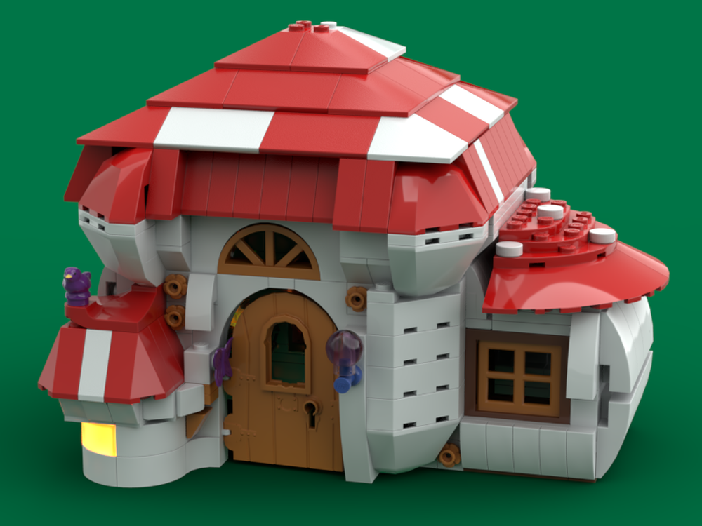 Lego Gnome Mushroom house
